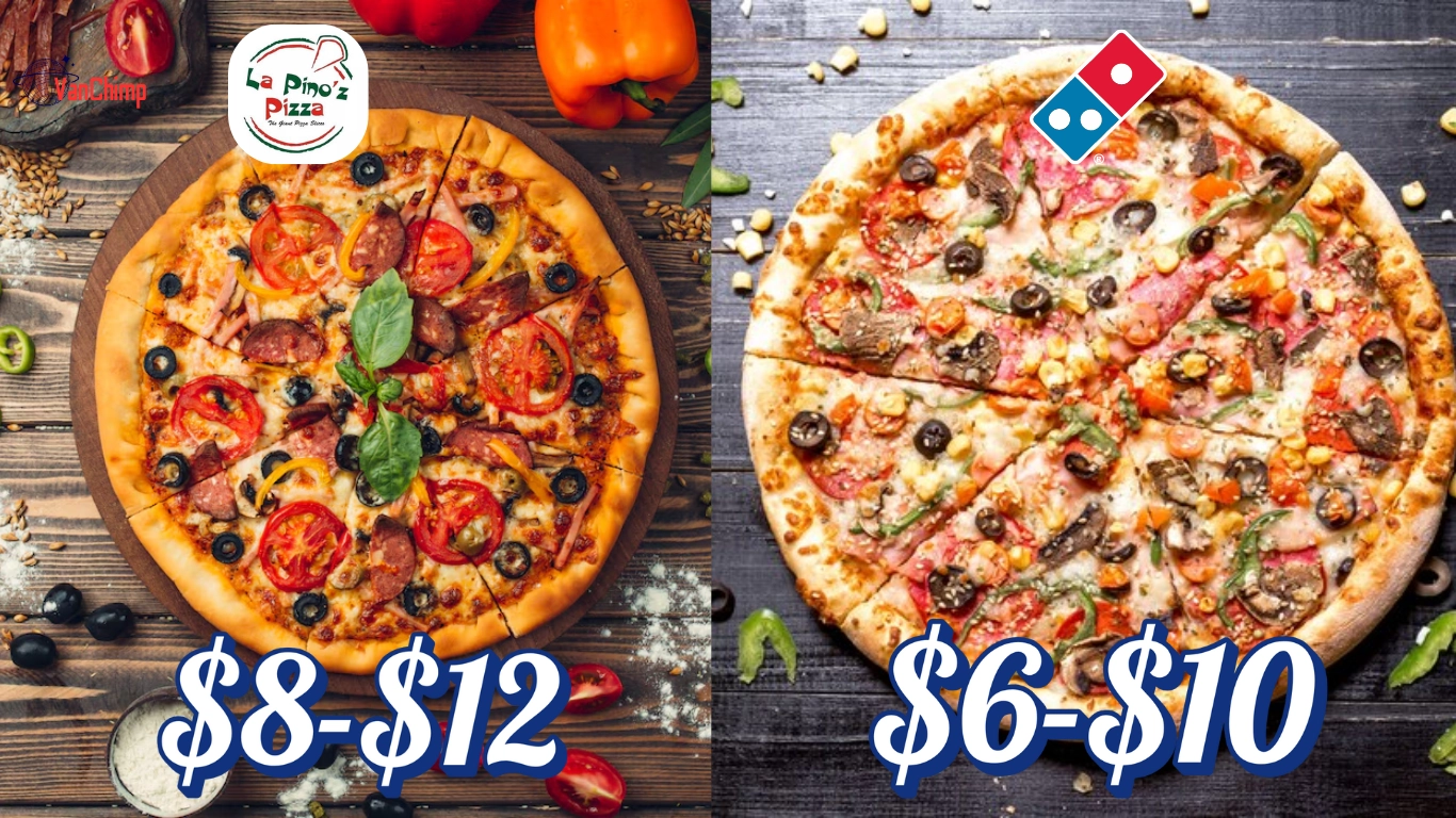 Price Comparison: La Pinoz vs Dominos