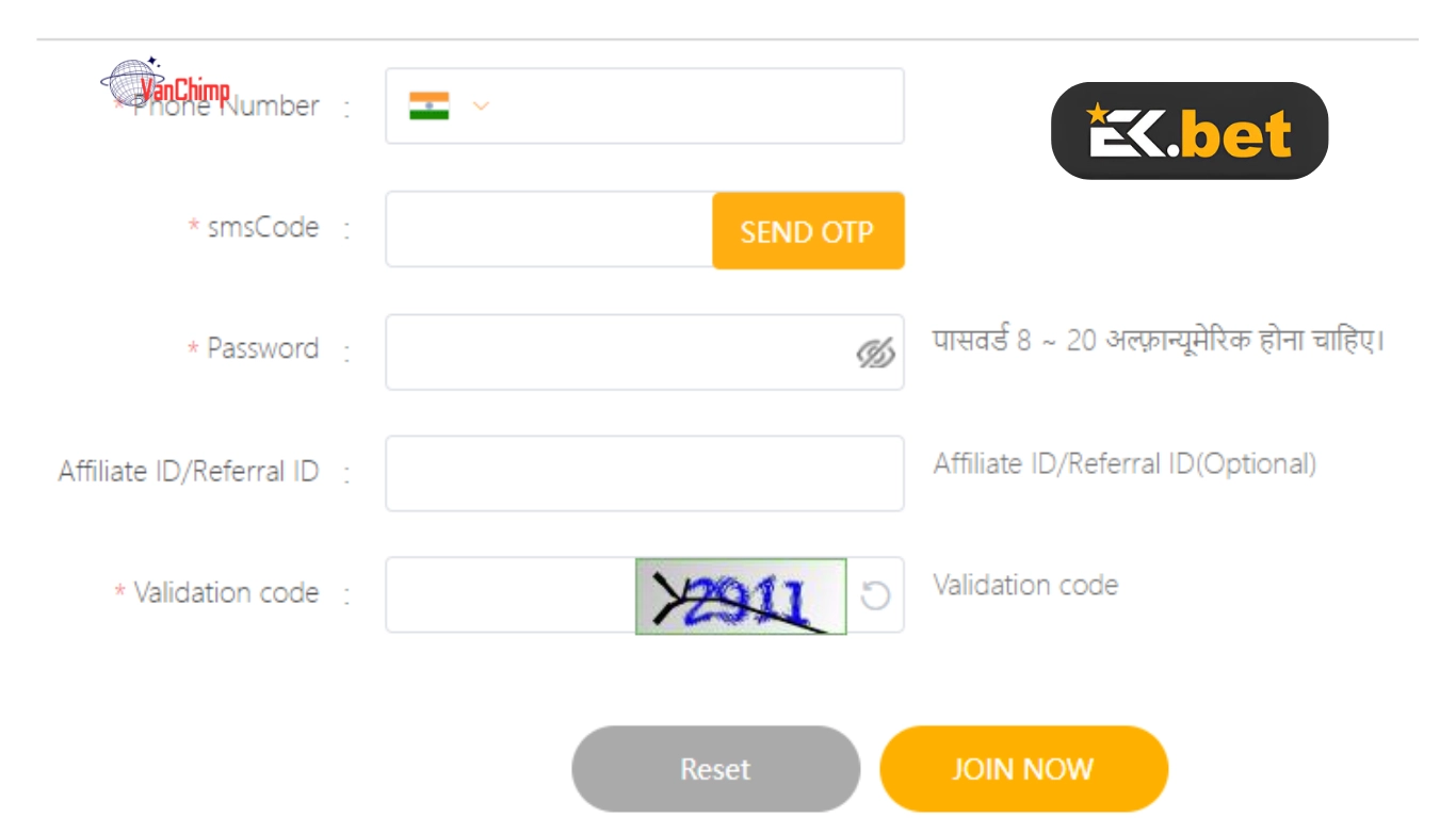 How to Register on Ekbet
