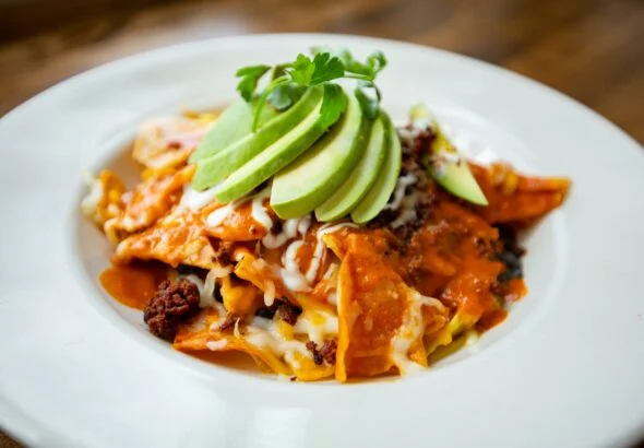 Celebrate chilaquiles